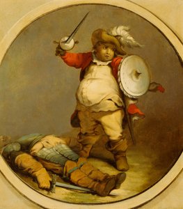 Falstaff com o corpo de Hotspur